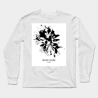 Mount Adams Glaciers From Above Long Sleeve T-Shirt